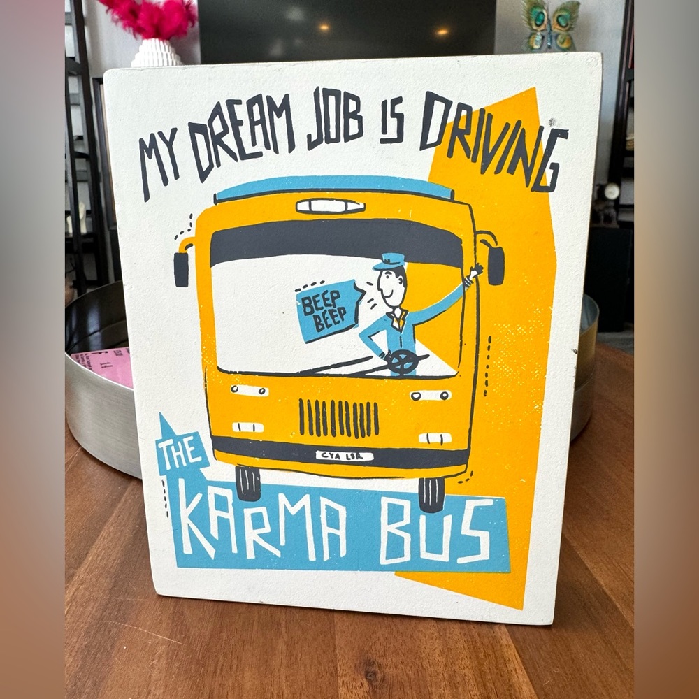 Primitives by Kathy Karma Bus Wall Hanging